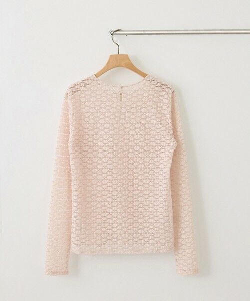 ROPE' / ロペ Tシャツ | フラワーレースベーシックカットソー/イージーケア【J'aDoRe・ルミネ店舗限定カラー】 | 詳細25