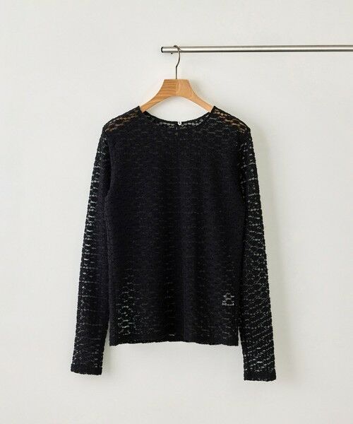 ROPE' / ロペ Tシャツ | フラワーレースベーシックカットソー/イージーケア【J'aDoRe・ルミネ店舗限定カラー】 | 詳細26