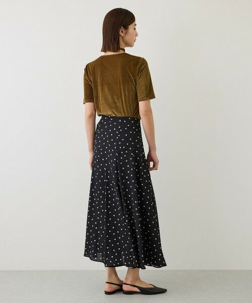 ROPE' / ロペ Tシャツ | 【J'aDoRe・一部店舗限定サイズ】チョーカーコード付きシアーベロアTシャツ/イージーケア | 詳細10