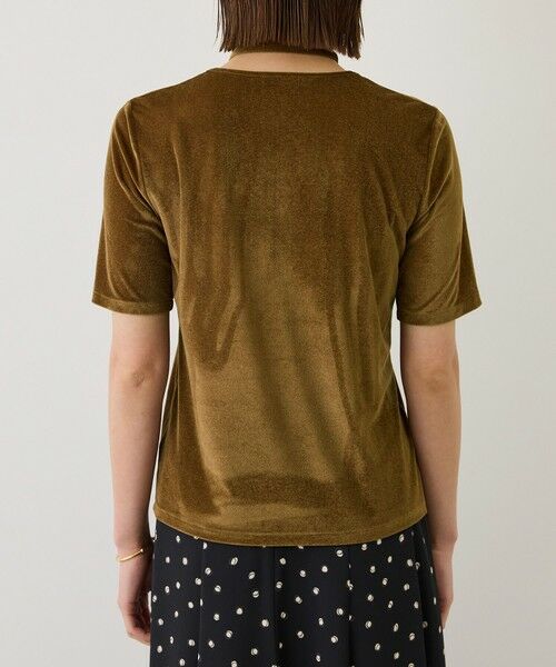 ROPE' / ロペ Tシャツ | 【J'aDoRe・一部店舗限定サイズ】チョーカーコード付きシアーベロアTシャツ/イージーケア | 詳細19