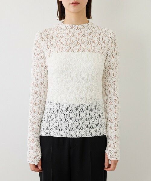 ROPE' / ロペ Tシャツ | 【J'aDoRe・一部店舗限定サイズ】カムイレースハイネックカットソー/イージーケア | 詳細12