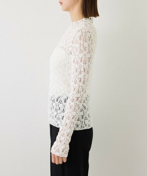 ROPE' / ロペ Tシャツ | 【J'aDoRe・一部店舗限定サイズ】カムイレースハイネックカットソー/イージーケア | 詳細13