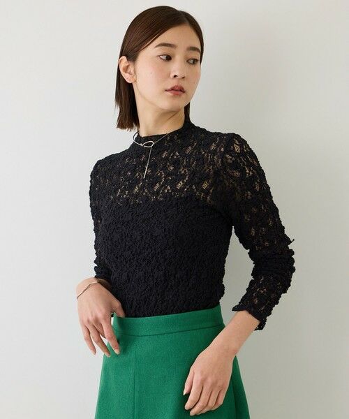 ROPE' / ロペ Tシャツ | 【J'aDoRe・一部店舗限定サイズ】カムイレースハイネックカットソー/イージーケア | 詳細23