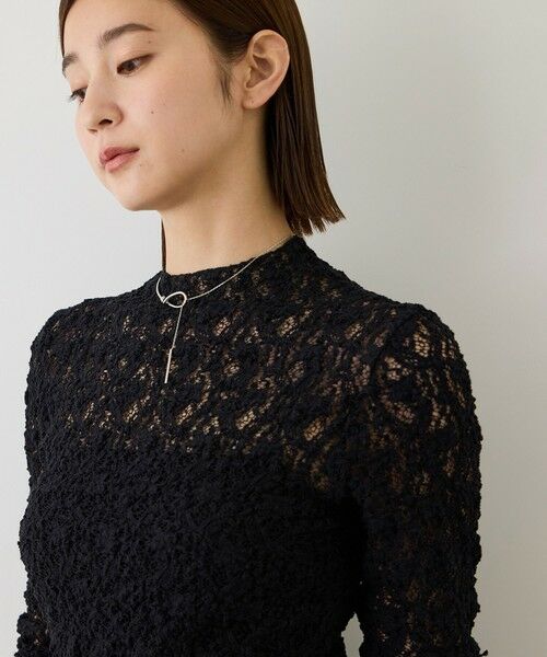 ROPE' / ロペ Tシャツ | 【J'aDoRe・一部店舗限定サイズ】カムイレースハイネックカットソー/イージーケア | 詳細24