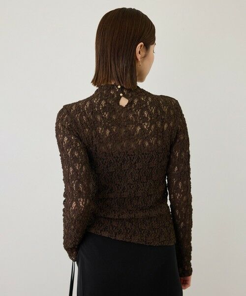 ROPE' / ロペ Tシャツ | 【J'aDoRe・一部店舗限定サイズ】カムイレースハイネックカットソー/イージーケア | 詳細4