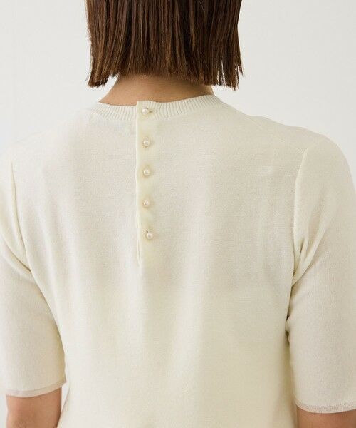 ROPE' / ロペ ニット・セーター | 【J'aDoRe・一部店舗限定サイズ】バックパール釦モールペプラムプルオーバー/イージーケア | 詳細16