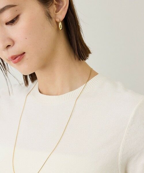 ROPE' / ロペ ニット・セーター | 【J'aDoRe・一部店舗限定サイズ】バックパール釦モールペプラムプルオーバー/イージーケア | 詳細5