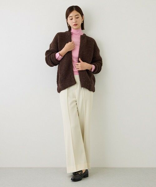ROPE' / ロペ ニット・セーター | 【J'aDoRe・一部店舗限定サイズ】メリノウールハイネックマルティプルパールニット/アンサンブル対応・イージーケア | 詳細6