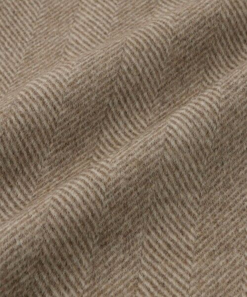 ROPE' / ロペ ピーコート | カシミヤ混リバーヘリンボーンダブルPコート(ロング丈) | 詳細24