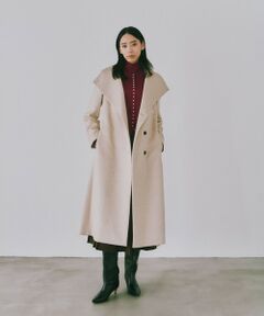 ROPE' / ロペ ステンカラーコート | プレミアムカシミヤロングコート【一部J'aDoRe限定カラー】/マルチWAY・逸品・26AW