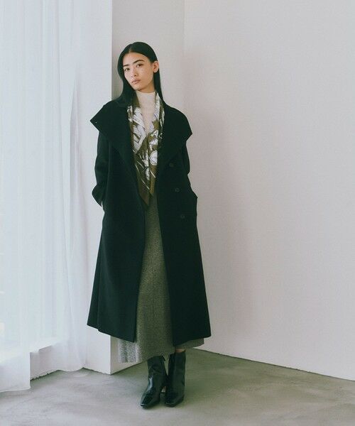 ROPE' / ロペ ステンカラーコート | プレミアムカシミヤロングコート【一部J'aDoRe限定カラー】/マルチWAY・逸品・26AW | 詳細1