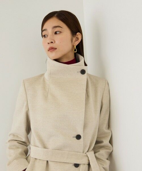 ROPE' / ロペ ステンカラーコート | プレミアムカシミヤロングコート【一部J'aDoRe限定カラー】/マルチWAY・逸品・26AW | 詳細10