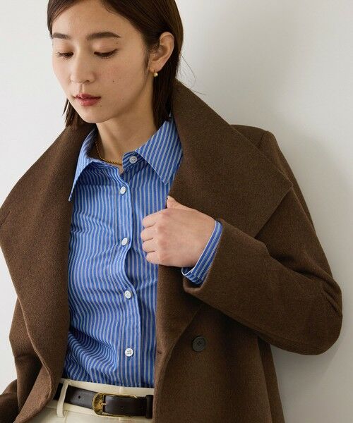 ROPE' / ロペ ステンカラーコート | プレミアムカシミヤロングコート【一部J'aDoRe限定カラー】/マルチWAY・逸品・26AW | 詳細11