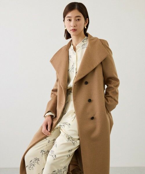 ROPE' / ロペ ステンカラーコート | プレミアムカシミヤロングコート【一部J'aDoRe限定カラー】/マルチWAY・逸品・26AW | 詳細13
