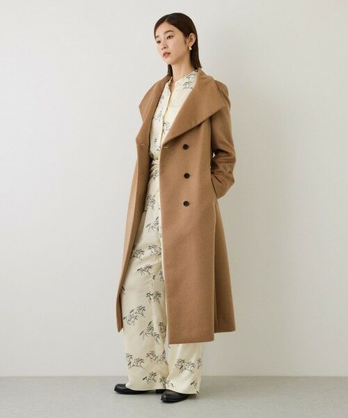 ROPE' / ロペ ステンカラーコート | プレミアムカシミヤロングコート【一部J'aDoRe限定カラー】/マルチWAY・逸品・26AW | 詳細18