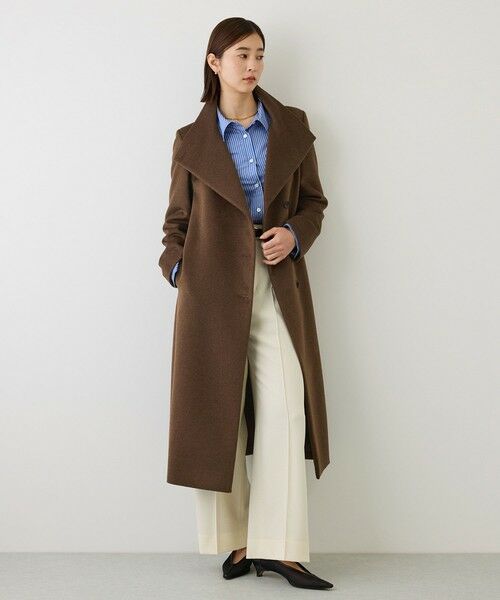 ROPE' / ロペ ステンカラーコート | プレミアムカシミヤロングコート【一部J'aDoRe限定カラー】/マルチWAY・逸品・26AW | 詳細19