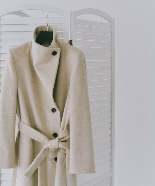 ROPE' / ロペ ステンカラーコート | プレミアムカシミヤロングコート【一部J'aDoRe限定カラー】/マルチWAY・逸品・26AW | 詳細4