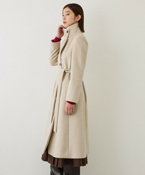 ROPE' / ロペ ステンカラーコート | プレミアムカシミヤロングコート【一部J'aDoRe限定カラー】/マルチWAY・逸品・26AW | 詳細9