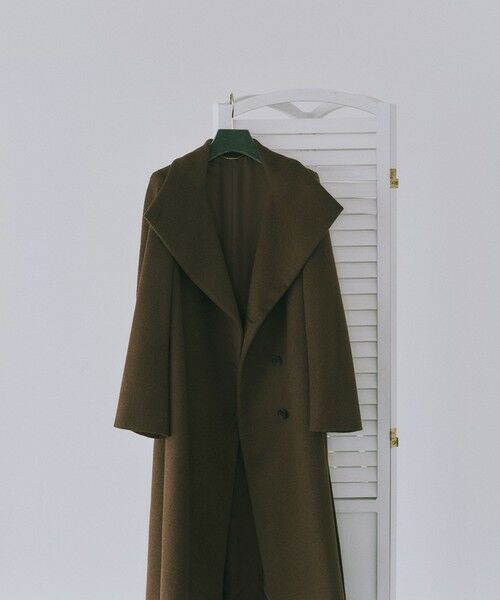 ROPE' / ロペ ステンカラーコート | プレミアムカシミヤロングコート【一部J'aDoRe限定カラー】/マルチWAY・逸品・26AW(ブラウン(20))
