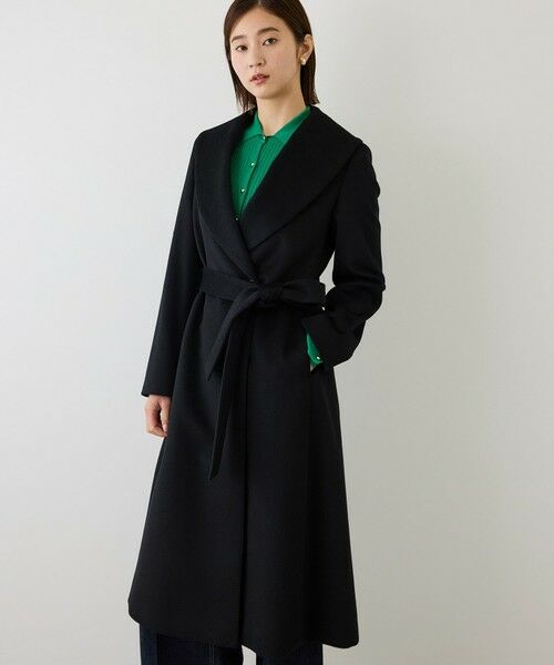 ROPE' / ロペ ステンカラーコート | プレミアムカシミヤショールカラーコート【一部J'aDoRe限定カラー】/逸品・26AW | 詳細12