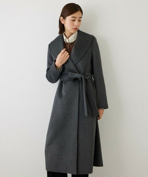 ROPE' / ロペ ステンカラーコート | プレミアムカシミヤショールカラーコート【一部J'aDoRe限定カラー】/逸品・26AW | 詳細13