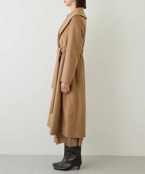 ROPE' / ロペ ステンカラーコート | プレミアムカシミヤショールカラーコート【一部J'aDoRe限定カラー】/逸品・26AW | 詳細21