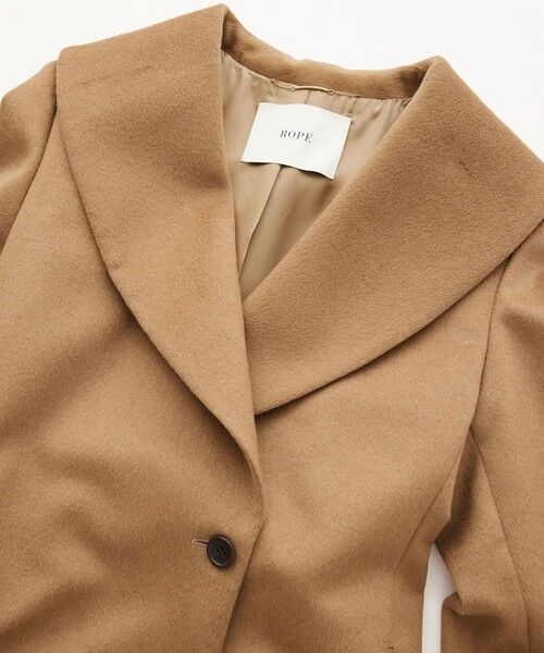 ROPE' / ロペ ステンカラーコート | プレミアムカシミヤショールカラーコート【一部J'aDoRe限定カラー】/逸品・26AW | 詳細29