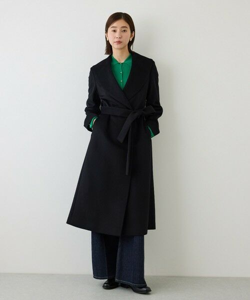 ROPE' / ロペ ステンカラーコート | プレミアムカシミヤショールカラーコート【一部J'aDoRe限定カラー】/逸品・26AW | 詳細6