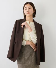ROPE' / ロペ テーラードジャケット | ウールギャバジンテーラードジャケット/消臭・防シワ・抗ピリング・吸放湿性・通気性・UVカット