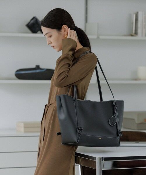 ROPE' / ロペ トートバッグ | 【E'POR】KNOT BAG Large/A4対応・通勤・撥水・軽量・26AW新型 | 詳細1
