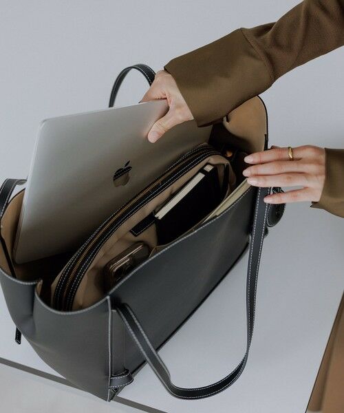 ROPE' / ロペ トートバッグ | 【E'POR】KNOT BAG Large/A4対応・通勤・撥水・軽量・26AW新型 | 詳細2