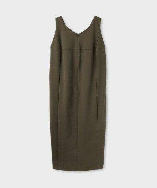 ROPE' / ロペ ロング・マキシ丈ワンピース | 【一部店舗限定】【REALM（レルム）】U-NECK JERSEY DRESS｜モクロディジャージワンピース　26SS | 詳細1