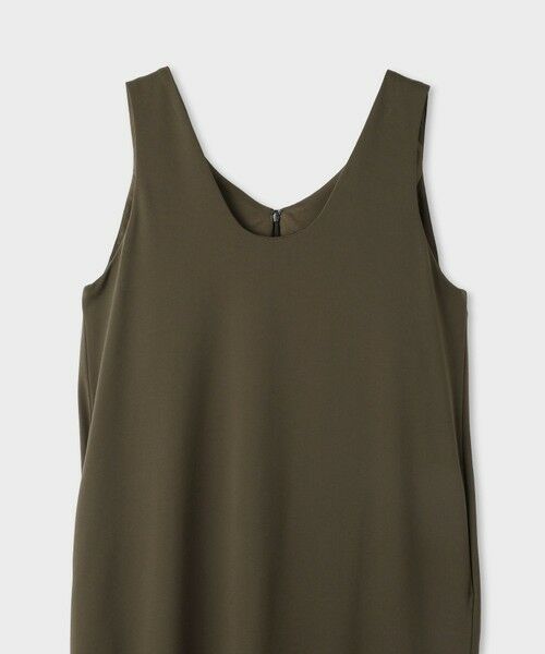 ROPE' / ロペ ロング・マキシ丈ワンピース | 【一部店舗限定】【REALM（レルム）】U-NECK JERSEY DRESS｜モクロディジャージワンピース　26SS | 詳細3