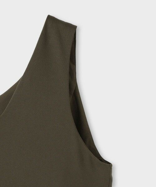 ROPE' / ロペ ロング・マキシ丈ワンピース | 【一部店舗限定】【REALM（レルム）】U-NECK JERSEY DRESS｜モクロディジャージワンピース　26SS | 詳細5