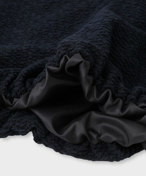 ROPE' / ロペ ロング・マキシ丈ワンピース | 【一部店舗限定】【REALM（レルム）】SHEER PUFF SLEEVE DRESS｜フロントリボンワンピース　26SS | 詳細7