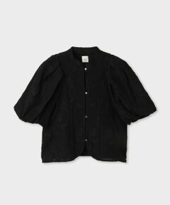 ROPE' / ロペ シャツ・ブラウス | 【一部店舗限定】【REALM（レルム）】JACQUARD PUFF SLEEVE BLOUSE｜袖ボリュームブラウス　26SS