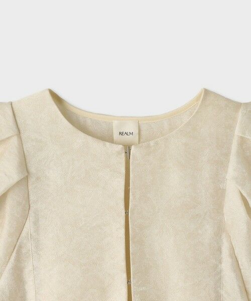 ROPE' / ロペ シャツ・ブラウス | 【一部店舗限定】【REALM（レルム）】PUFF SLEEVE BLOUSE｜袖ボリュームブラウス　26SS | 詳細2