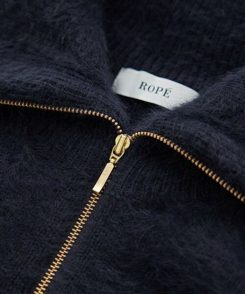 ROPE' / ロペ ニット・セーター | フォックスカシミヤハーフジップニット | 詳細15