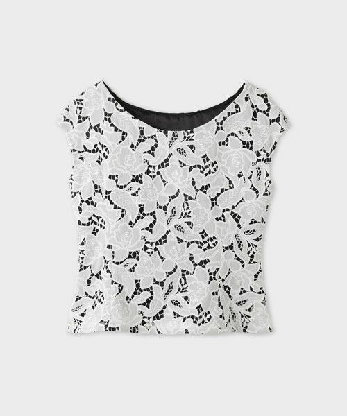 ROPE' / ロペ シャツ・ブラウス | 【一部店舗限定】【REALM（レルム）】LACE BLOUSE｜ノースリーブブラウス | 詳細1