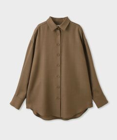ROPE' / ロペ シャツ・ブラウス | 【一部店舗限定】【REALM（レルム）】COVERED-BUTTON SHIRT｜カシュクールシャツ　26AW