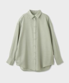 ROPE' / ロペ シャツ・ブラウス | 【一部店舗限定】【REALM（レルム）】COVERED-BUTTON SHIRT｜カシュクールシャツ　26AW