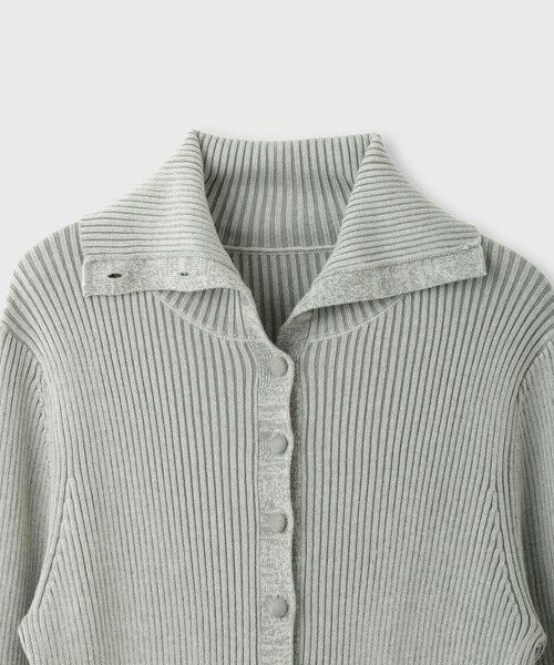 ROPE' / ロペ カーディガン・ボレロ | 【REALM（レルム）】COVERED-BUTTON KNIT CARDIGAN | 詳細3