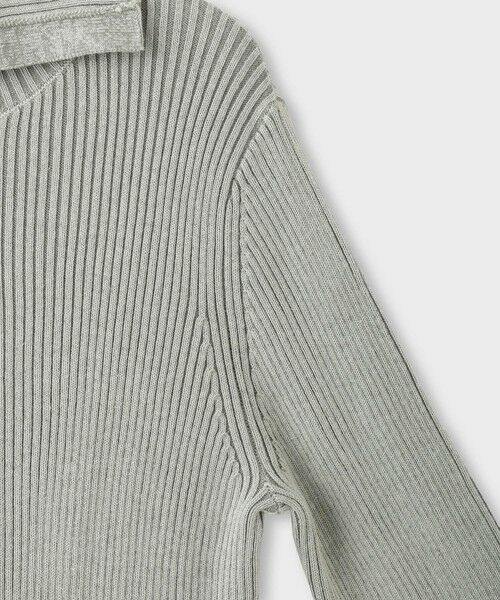 ROPE' / ロペ カーディガン・ボレロ | 【REALM（レルム）】COVERED-BUTTON KNIT CARDIGAN | 詳細4