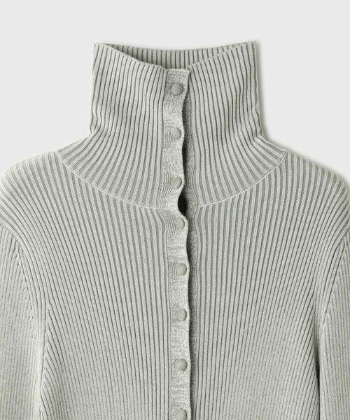 ROPE' / ロペ カーディガン・ボレロ | 【REALM（レルム）】COVERED-BUTTON KNIT CARDIGAN | 詳細7