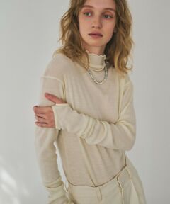 ROPE' / ロペ Tシャツ | 【一部店舗限定】【REALM（レルム）】RIBBED JERSEY TOP｜カットソー