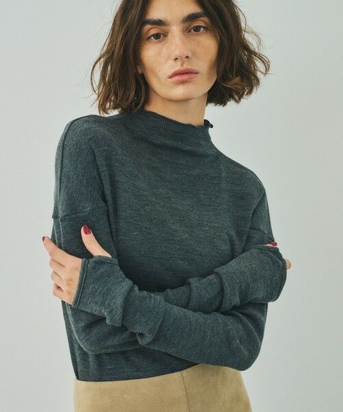 ROPE' / ロペ Tシャツ | 【一部店舗限定】【REALM（レルム）】RIBBED JERSEY TOP｜カットソー | 詳細4
