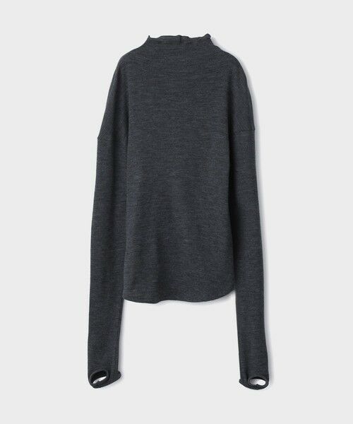 ROPE' / ロペ Tシャツ | 【一部店舗限定】【REALM（レルム）】RIBBED JERSEY TOP｜カットソー | 詳細7