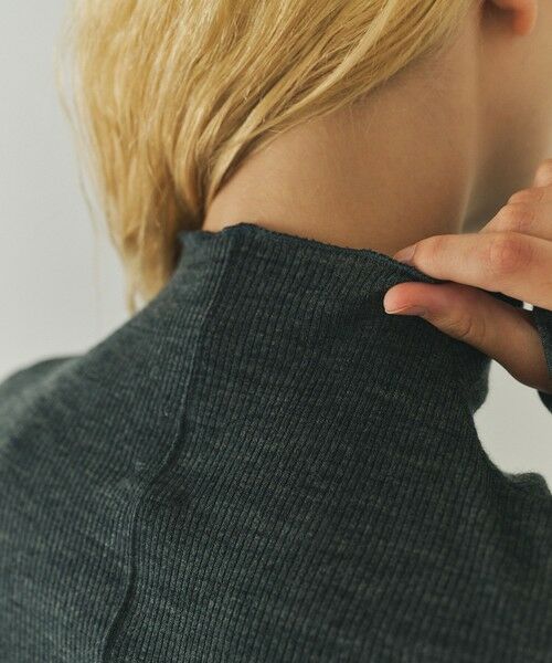ROPE' / ロペ Tシャツ | 【一部店舗限定】【REALM（レルム）】RIBBED JERSEY TOP｜カットソー | 詳細2