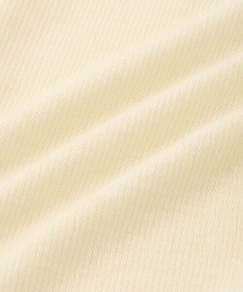 ROPE' / ロペ Tシャツ | 【一部店舗限定】【REALM（レルム）】RIBBED JERSEY TOP｜カットソー | 詳細11