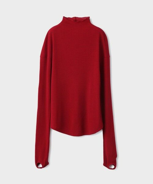 ROPE' / ロペ Tシャツ | 【一部店舗限定】【REALM（レルム）】RIBBED JERSEY TOP｜カットソー | 詳細18